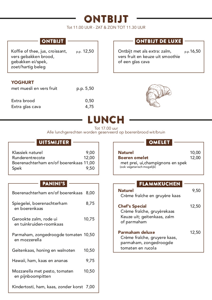 Ontbijt / lunch 1