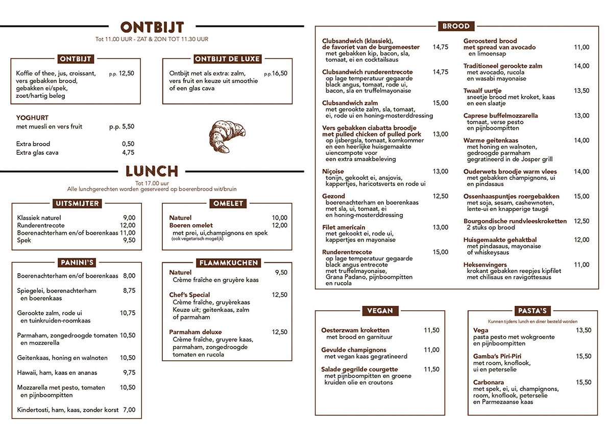 Ontbijt / lunch
